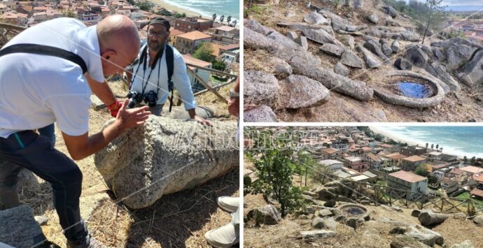 Le colonne della cava romana di Nicotera erano destinate a tutto l’Impero: le Università di Catania e Marsiglia nel sito dimenticato – FOTO