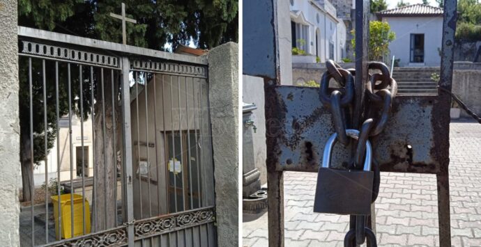 Manca il personale, cimiteri vibonesi aperti quando si può: il Comune arruola chi percepisce l’assegno di inclusione – VIDEO