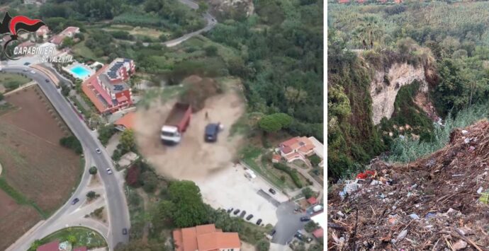 Ricadi, scoperta discarica abusiva di due ettari vicino a un corso d’acqua – Video