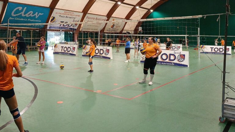 Todosport volley, grande successo per i due giorni di Open day