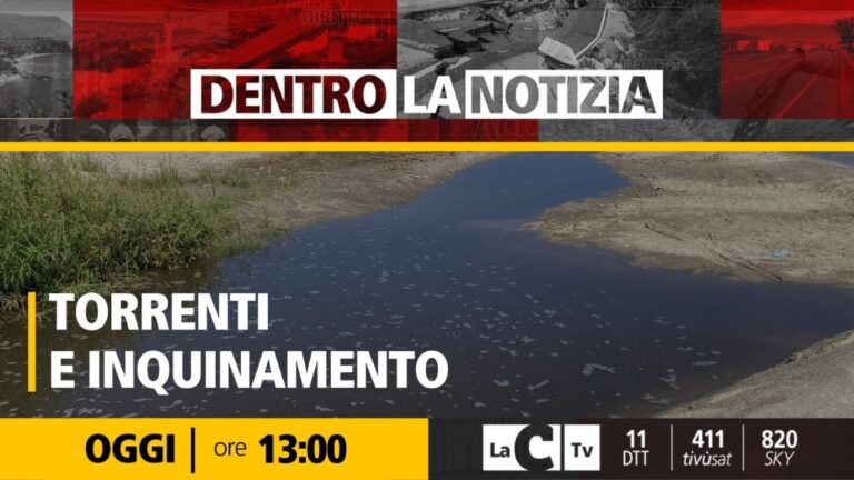 Torrenti e inquinamento, le sfide aperte nel Vibonese al centro della puntata odierna di Dentro la notizia