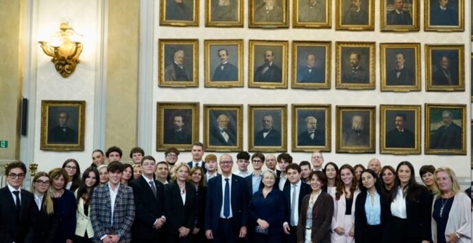 La delegazione calabrese della Consulta studentesca incontra il ministro Valditara