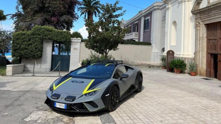 Le strade del Vibonese mettono a dura prova l’ultima Lamborghini: ecco come se l’è cavata la Huracán Sterrato tra buche e tranelli del navigatore