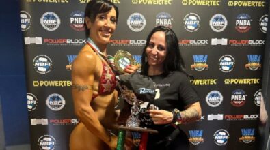 Body building, per la vibonese Sara Suriano ennesimo successo ai campionati nazionali di Firenze: «Da luglio ho migliorato la mia condizione»