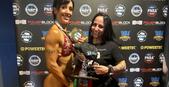 Body building, per la vibonese Sara Suriano ennesimo successo ai campionati nazionali di Firenze: «Da luglio ho migliorato la mia condizione»