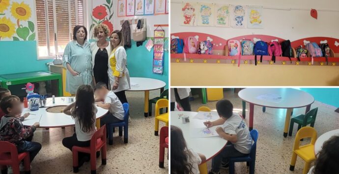 Tutto colorato e a misura di bambino, consegnati i nuovi arredi alla scuola dell’infanzia di Badia di Nicotera