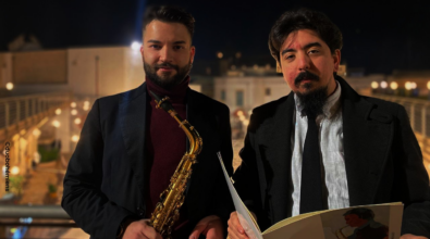 Alla Biblioteca Comunale il Duo Bohèmiens, il concerto sax e piano di Isacco Buccoliero e Andrea Siano