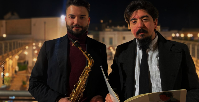 Alla Biblioteca Comunale il Duo Bohèmiens, il concerto sax e piano di Isacco Buccoliero e Andrea Siano