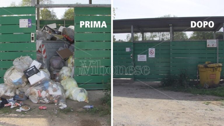 L’isola ecologica di Vibo è una discarica a cielo aperto. Anzi no: le telecamere del nostro network fanno il miracolo – VIDEO