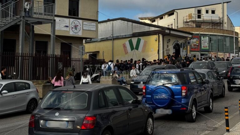 «Non c’è acqua», gli studenti del liceo Berto di Vibo Valentia non entrano in classe