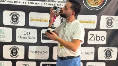 Pannaconi, il giovane hair stylist Mazzeo trionfa al concorso Beauty award di Catania: «Esperienza unica»