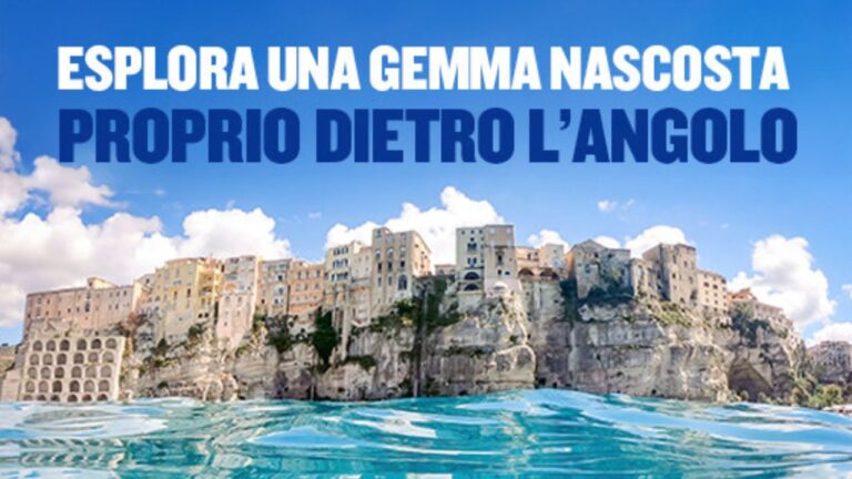 Ryanair rilancia l’immagine di Tropea e Capo Vaticano per attirare viaggiatori sulle rotte per la Calabria: nuova campagna promozionale