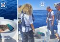 La tartaruga Luciana riprende il mare, era stata recuperata a Zambrone con l’esofago pieno di plastica