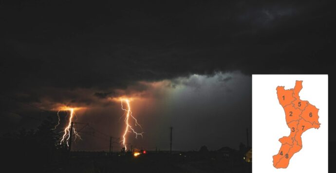 Allerta arancione anche nel Vibonese domani, maltempo in arrivo su tutta la Calabria