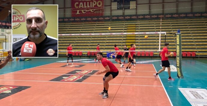 Pallavolo, la Tonno Callipo maschile ospita Palermo. Coach Piccioni avverte: «Non possiamo sottovalutarli» – VIDEO