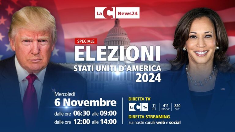 Elezioni negli Stati Uniti, tutto pronto per lo speciale in diretta su LaC Tv