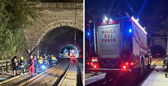 Esercitazione ferroviaria tra Vibo-Pizzo e Mileto: simulata l’evacuazione dei passeggeri di un treno bloccato in galleria