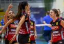 Volley femminile, la Tonno Callipo supera 3 a 1 il Cus Catania. Coach Boschini: «Punti importanti in uno scontro diretto»