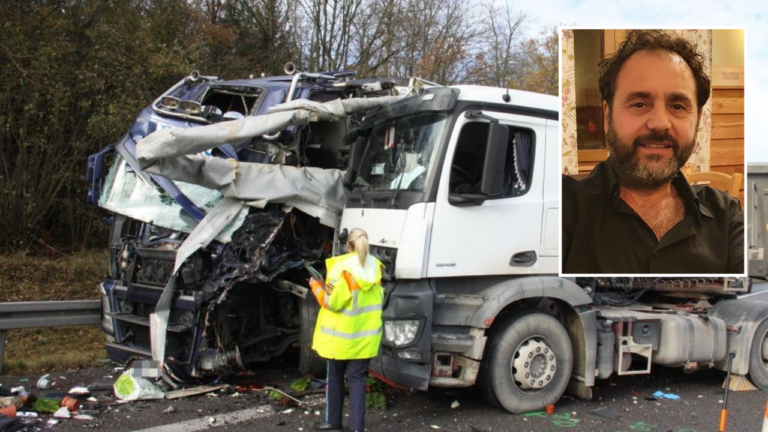 Un autotrasportatore di Vibo Marina coinvolto in un pauroso incidente in Germania mentre era a bordo del suo camion