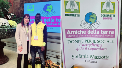 Inclusione dei migranti e lotta al caporalato, l’imprenditrice vibonese Stefania Mazzotta premiata da Coldiretti