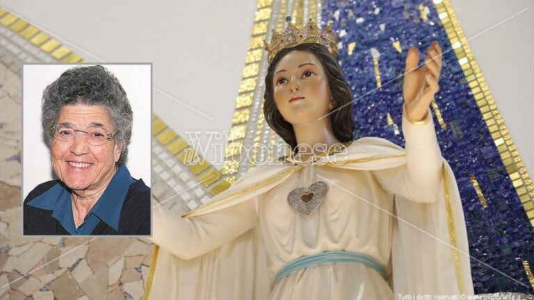 «Vestita di bianco, con la pelle scura, 15 o 16 anni»: Paravati festeggia l’anniversario della statua della Madonna così come la descriveva Natuzza