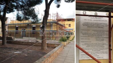 Cantiere fermo alla scuola Presterà di Vibo Marina, l’assessore Monteleone: «Serve una variante per procedere». Intanto la data di fine dei lavori è sparita dal cartello