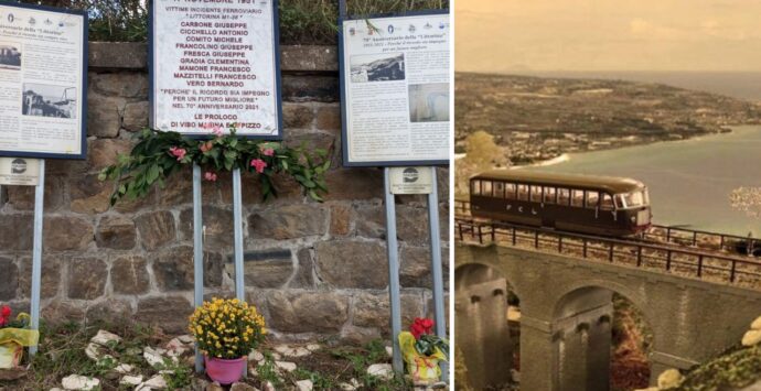 Vibo Marina, la Pro loco commemora le vittime della tragedia della littorina. L’associazione APS: «Ricostruire il ponte e creare una via ciclopedonale»