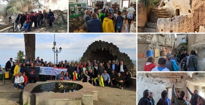 Le grotte e il borgo di Zungri tappa dell’OncoRosa trekking dedicato a pazienti operate di tumore