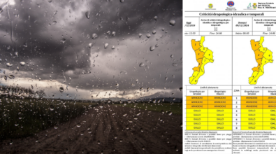 Maltempo, allerta meteo arancione nel Vibonese anche per l’intera giornata di lunedì: vento forte, temporali e neve sulle Serre