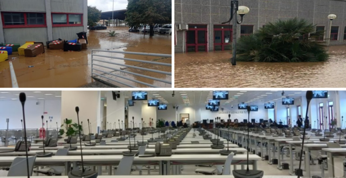 Dalla proposta (bocciata) di farla a Vibo alla scelta di Lamezia per i maxi processi: storia dell’aula bunker oggi inagibile dopo l’alluvione