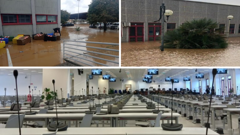 Dalla proposta (bocciata) di farla a Vibo alla scelta di Lamezia per i maxi processi: storia dell’aula bunker oggi inagibile dopo l’alluvione