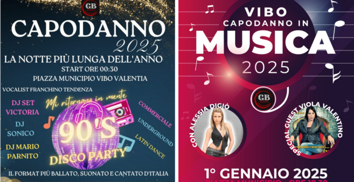 Capodanno in piazza a Vibo, la notte di San Silvestro si balla sul corso con il Dj set e si replica la sera del 1° gennaio