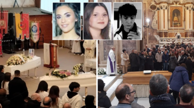 La Calabria piange i tre giovanissimi morti in due incidenti stradali: oggi i funerali di Anna, Maria e Riccardo