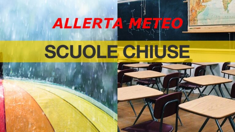 Meteo Vibonese, allerta rossa nei comuni montani e arancione nel resto della provincia: ecco dove chiudono le scuole