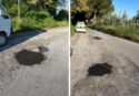 Tropea, dopo la segnalazione de Il Vibonese il Comune ripara tutte le buche sulla strada di Contrada la Grazia causate dal maltempo