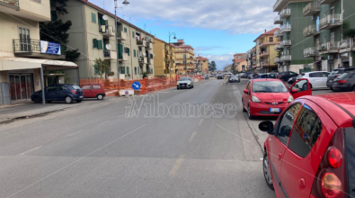 Vibo, riaperto viale Affaccio: ripristinato il doppio senso di marcia dopo il lungo stop a causa della caduta di un albero