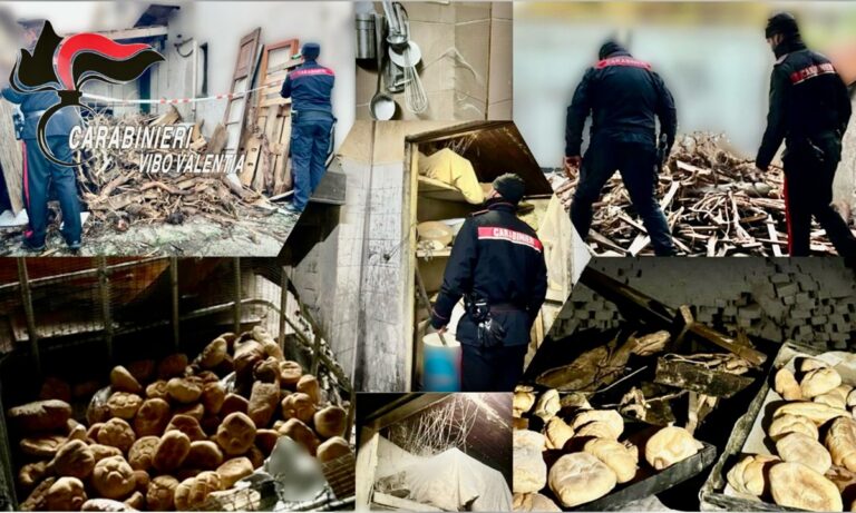 Era stato già beccato ma continuava a fare il pane tra topi e rifiuti: denunciato un fornaio di Vibo Marina – FOTO