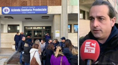 Nuovo sit-in dopo il mancato rinnovo per oltre 20 infermieri e oss: «Reparti in sofferenza, Asp di Vibo unica a sbattere fuori i precari Covid»