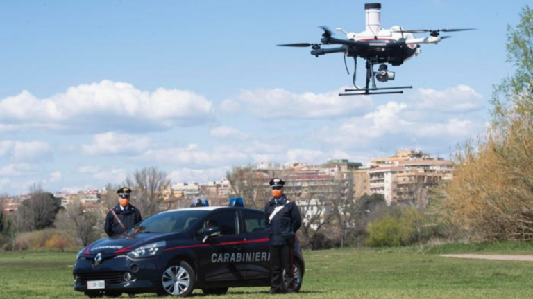 Spaccio di cocaina, giovane di Paravati pedinato con un drone e sorpreso dai carabinieri di Mileto