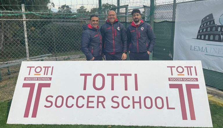 Comprensorio Vibonese insieme ai grandi nomi del calcio al meeting internazionale della Totti soccer school a Roma