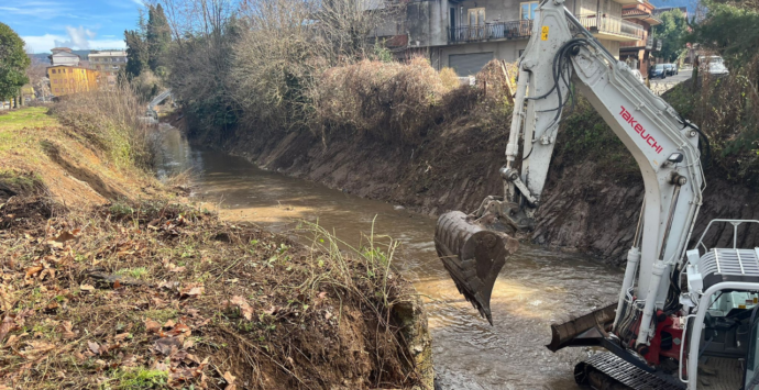 Serra, iniziati i lavori da 700mila euro per la messa in sicurezza del fiume Ancinale e dei torrenti Furno e Garusi