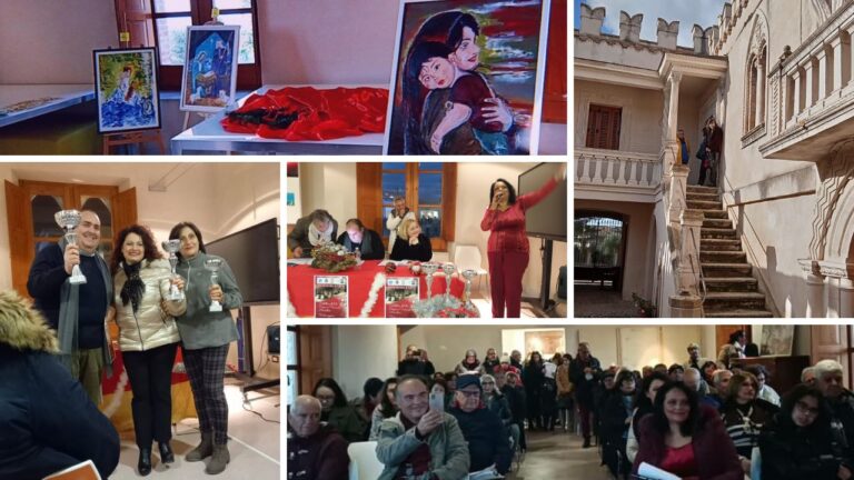 Poesia in vernacolo, arte e tradizioni: successo per l’evento Nataliandu al castello Galuppi di Caria