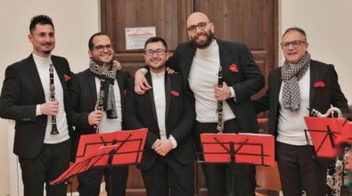 Spilinga, grande successo per la chiusura del tour invernale del Vipàvero Clarinet Quartet & Percussion