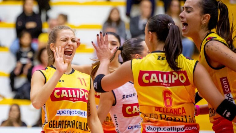 Volley femminile, la Tonno Callipo si prepara alla Final Four da campione d’inverno e dopo la vittoria a Scandicci