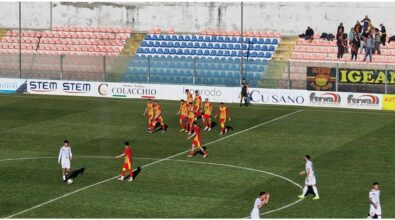 La Vibonese cade dopo quattro vittorie consecutive in campionato. Al Luigi Razza passa la Nuova Igea Virtus per 1-2