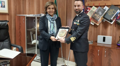 Il prefetto Anna Aurora Colosimo in visita istituzionale alla Capitaneria di porto di Vibo Valentia