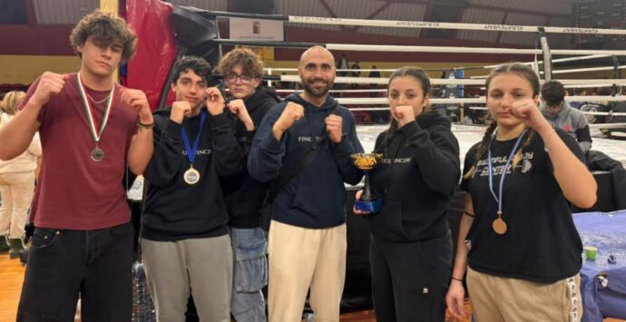 Kickboxing, a Catania ottima prova per i ragazzi della scuola vibonese Beautiful body center