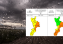 Meteo, nel Vibonese allerta arancione nei comuni montani e gialla nel resto della provincia: in arrivo piogge e temporali