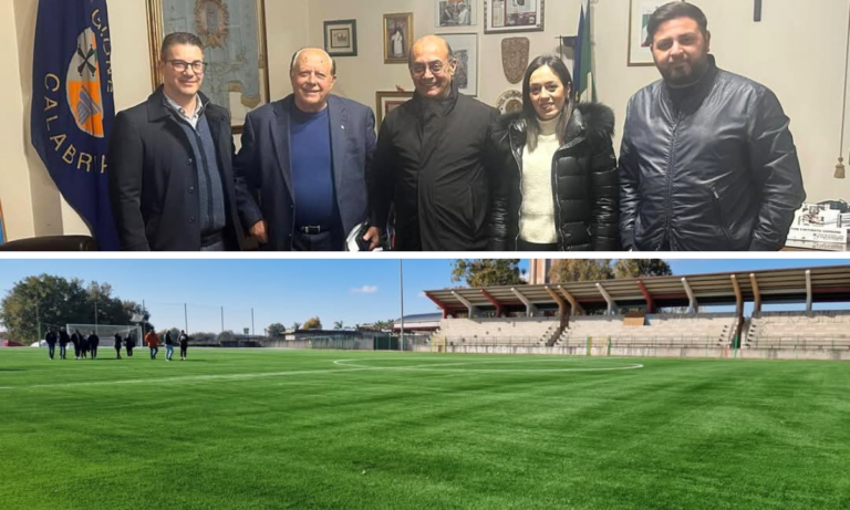 La Vibonese cambia casa e va ad allenarsi a Mileto: firmato l’accordo col Comune che  concede lo stadio per tre mesi