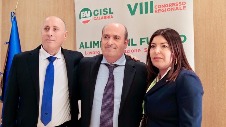 A Vibo il congresso Fai Cisl Calabria: Francesco Fortunato confermato segretario generale